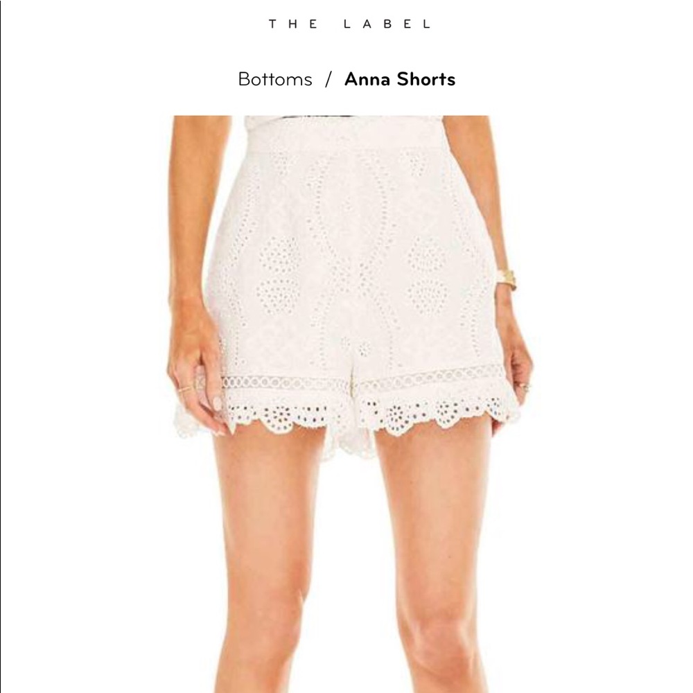 NWT Astr the label Anna shorts match Connie top
